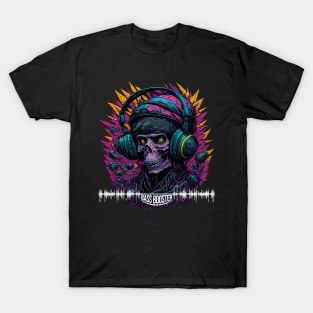 SKULL RAVE BASS T-Shirt